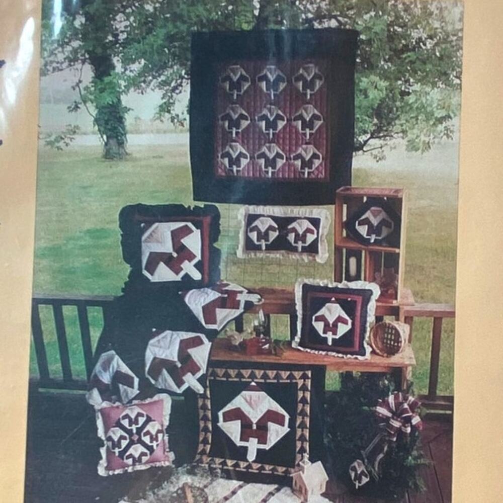 Country Threads 116 Primitive Folk Santa Pattern Christmas Home Holiday Decor